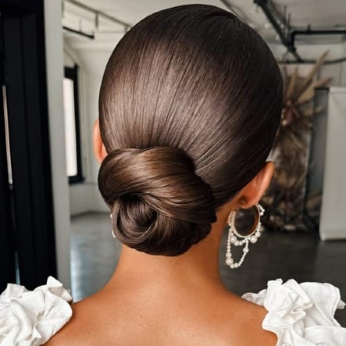 Classic Low Bun