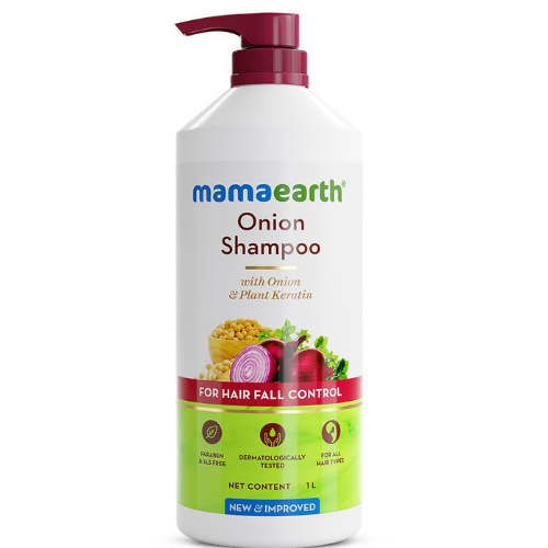Mamaearth Onion Shampoo for Hair Growth