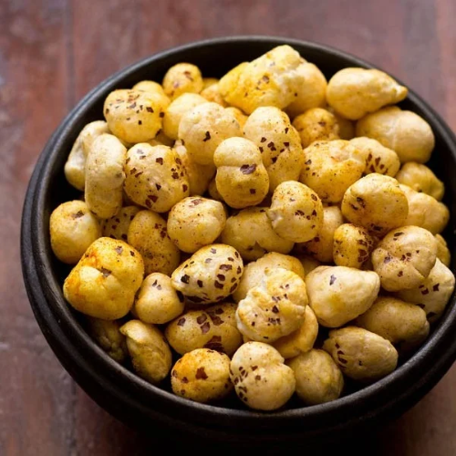 Roasted makhana snack for fasting