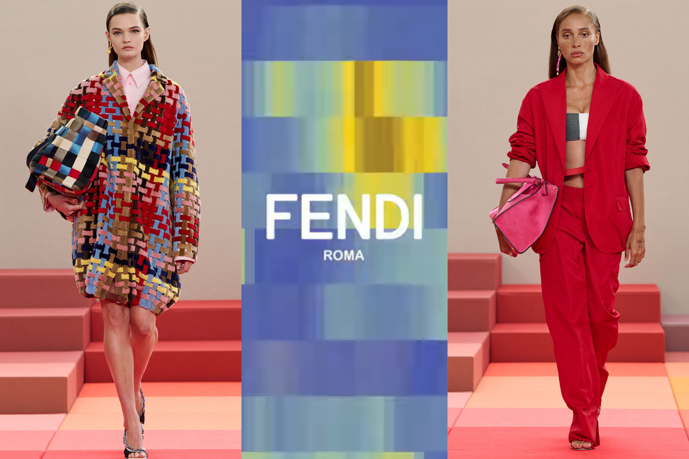 Fendi’s Playful Pastel S/S 2026 Show at Milan Fashion Week. Photo: Courtesy of FENDI